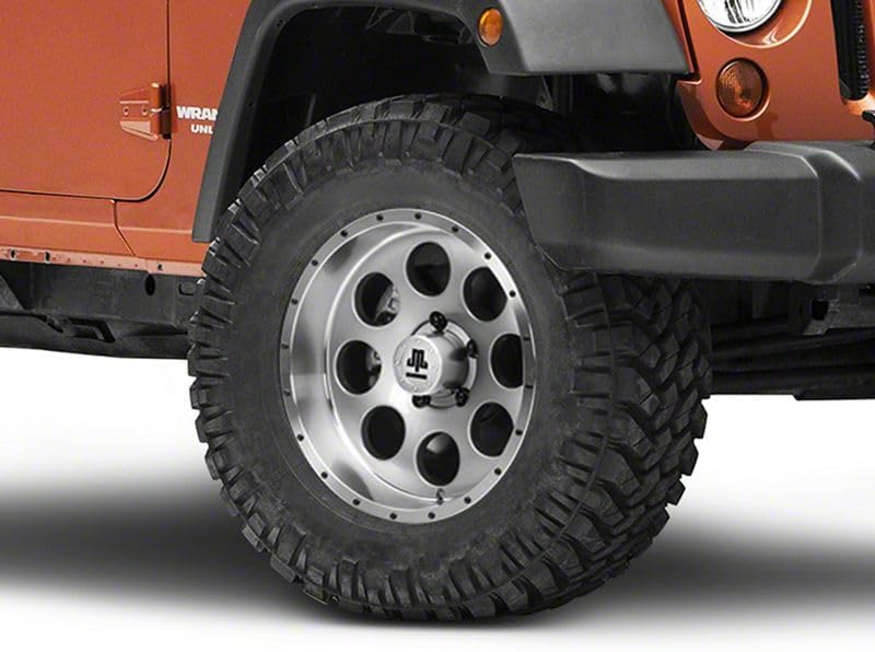 Mammoth 8 Aluminum Beadlock Wheel in Anthracite 17x9 Aggressive Styling Rim Fits Jeep Wrangler JL 2018-2020