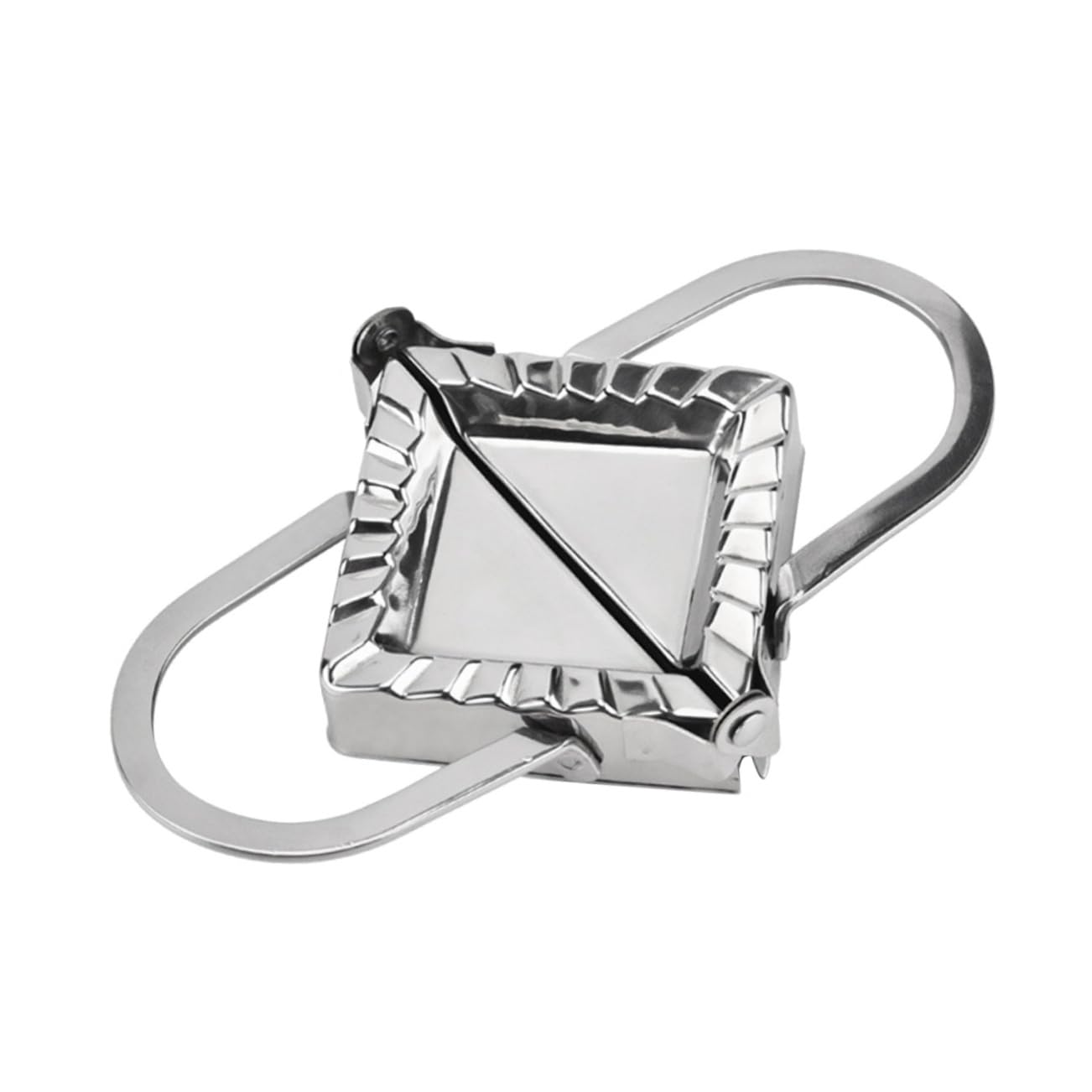 Unomor Stainless Steel Dumpling Maker Tool Press Mold for Gyoza Ravioli Empanadas Easy to Crimped Design for Seals for Home Kitchen Use