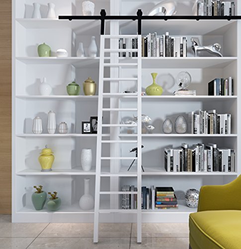Rolling Ladder Hardware Library Sliding Ladder Hardware Kit 12FT(21830mm) Track/Rail