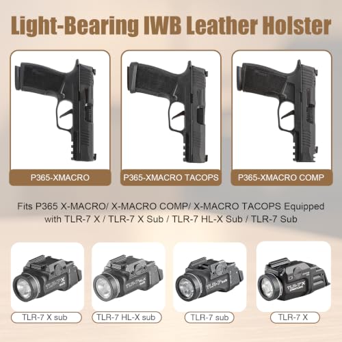 IWB Holster for P365 X-Macro w/Light