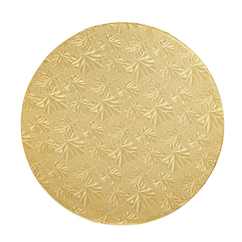 3 Pack Gold 12 Inch Cake Drums For Baking, Round Cake Boards For Desserts, Bakery #TOP7