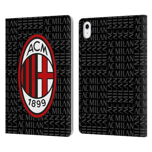 Étui cuir iPad Air 11 AC Milan protégeant votre écran contre les rayures au quotidien