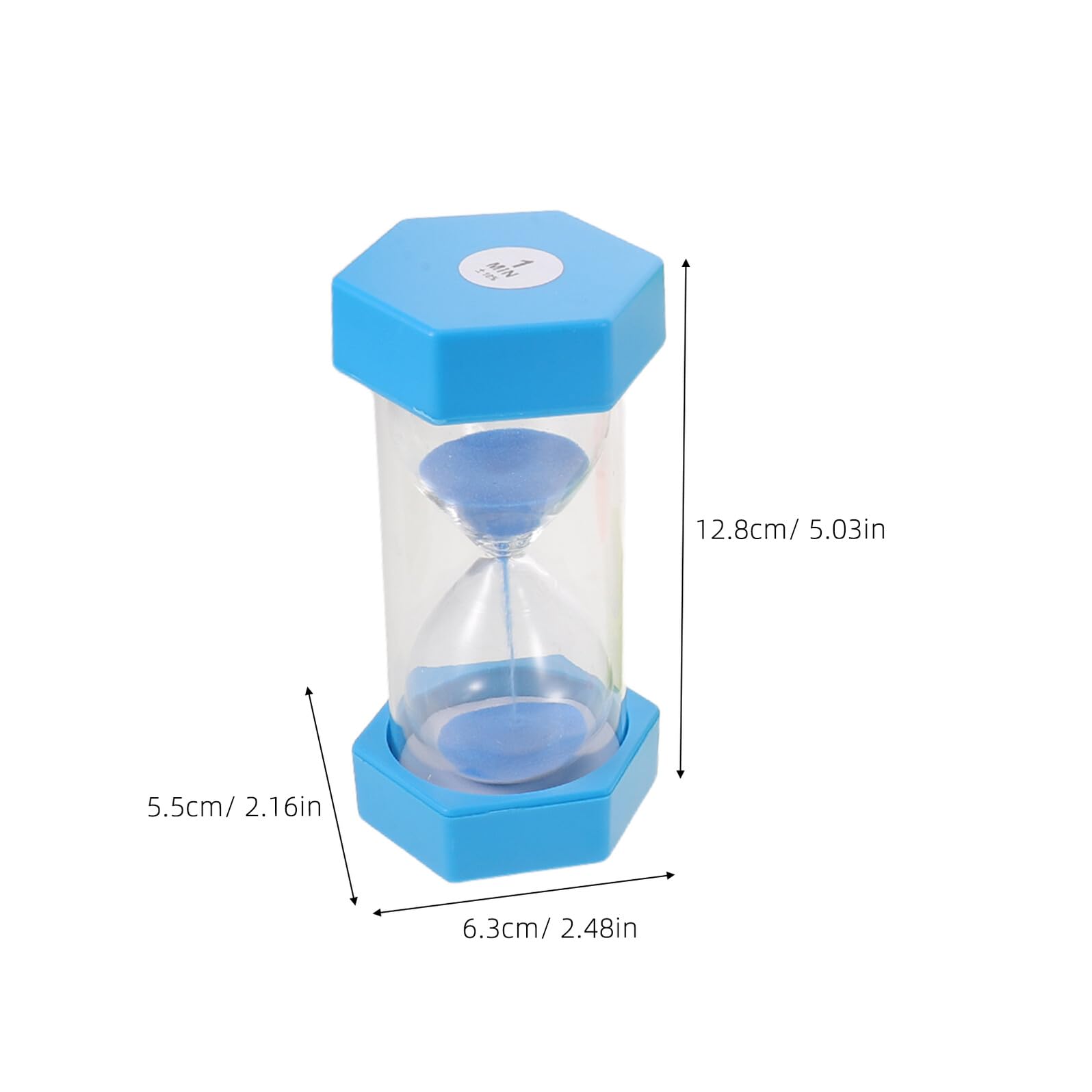 5 Stück Sanduhren 1/3/5/10/30 Minuten Bunt Analoger Küchentimer für Küche Büro Zuhause und Klassenzimmer Mehrzweck Sanduhr für Zeitmanagement und Backzeit