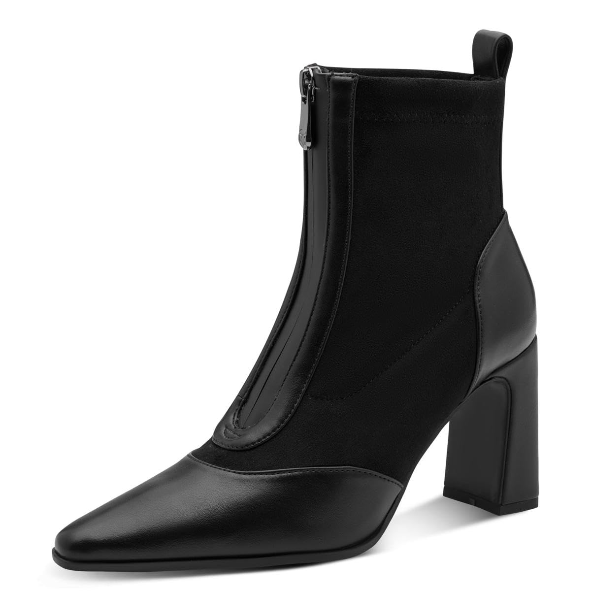 MARCO TOZZI Damen Stiefel mit Reißverschluss Bequem