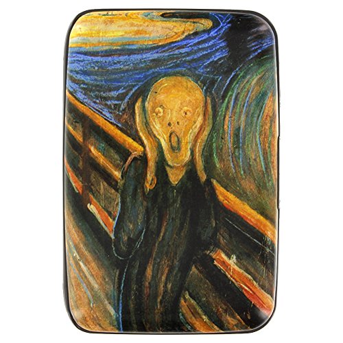 Fine Art Armored Wallet Credit Card Case (The Scream)