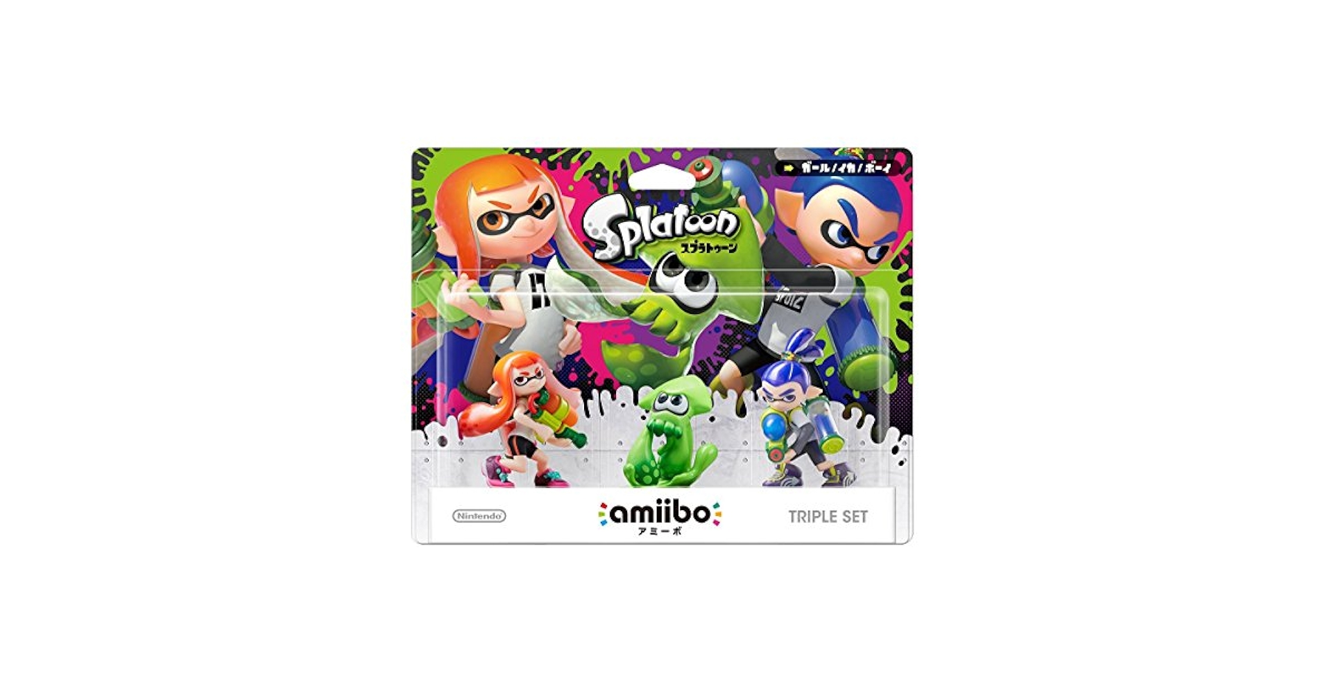 Amazon.com: Splatoon 3-pack amiibo - Japan Import (Splatoon