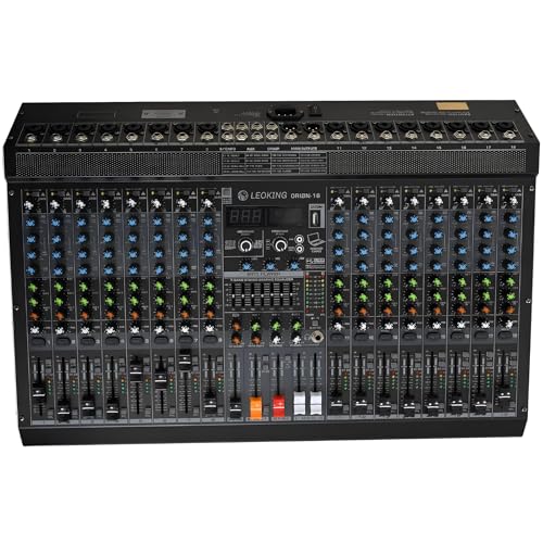 kh Store kh 16-Channel Audio Mixer with Bluetooth, USB - Image 3
