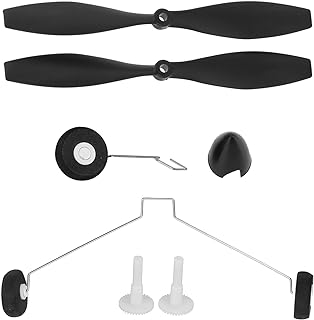 VGEBY Drone Release Blade, RC Airplane Replacement Parts Fairing Paddle Blade Landing Gear Set for F949S RC Fixed Wing Aircraft
