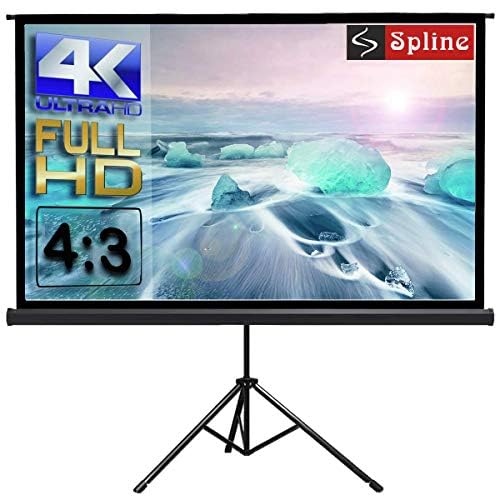 Royality Tripod Stand Projector Screen (6 Ft. (Width) x 4 Ft. (He...