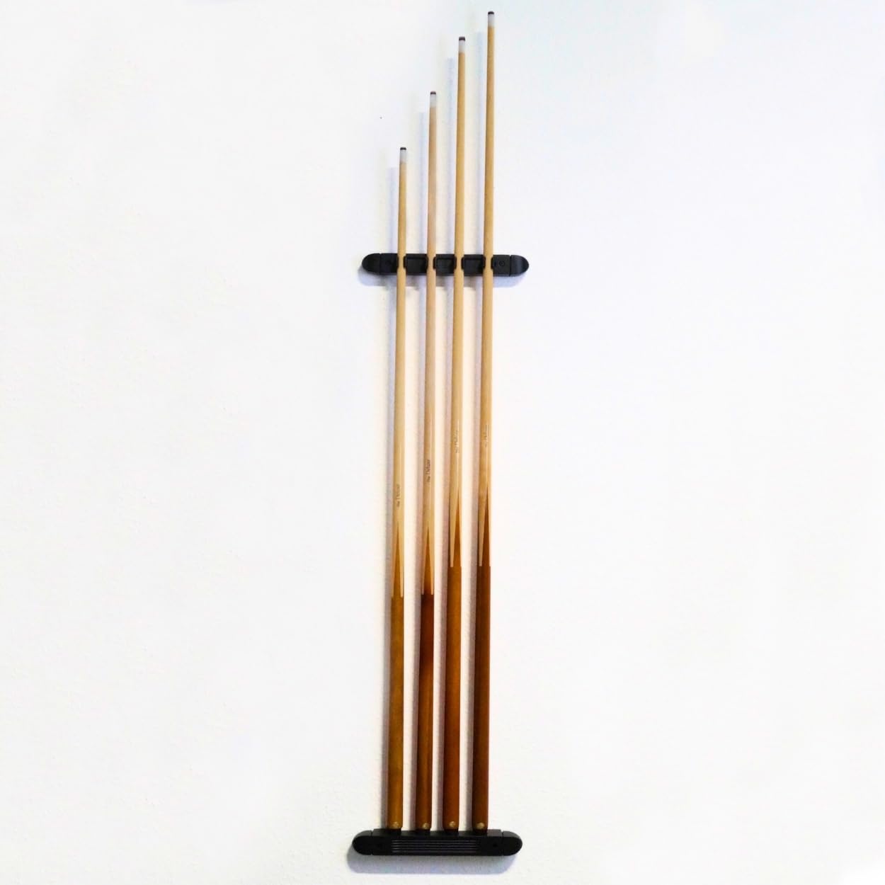 Winsport einteiliger Billard Queue Deluxe, robuster Pool Cue aus Ahornholz, 100cm 120cm 130cm 140cm 145cm, 12mm Schraubleder Spitze, Kinder und Erwachsene, Billardqueue Gastronomie Jugendeinrichtungen