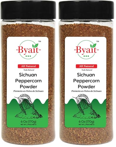 Byait Sichuan Peppercorn Powder 6 Oz (Pack of 2), Ground Szechuan Pepper image 4