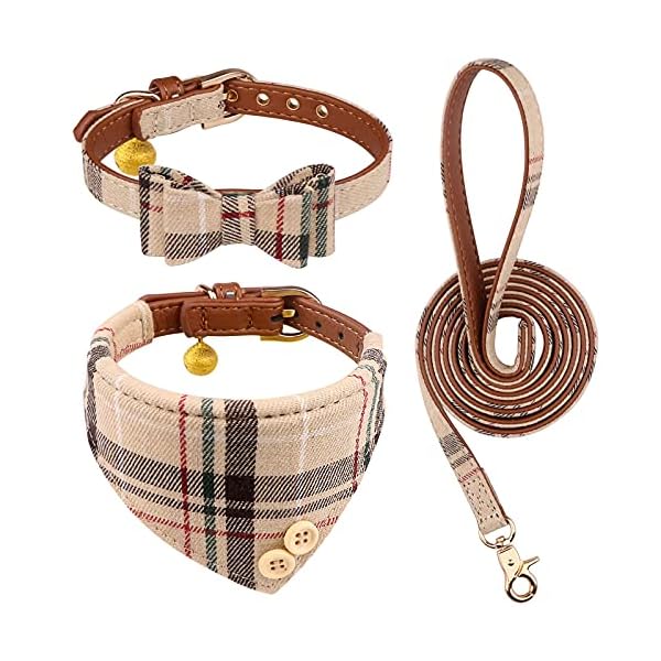 small dog bow tie collar