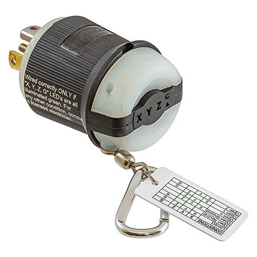 Hubbell - HBLT2411 - Circuit Tester, LED, 125 to 250VAC