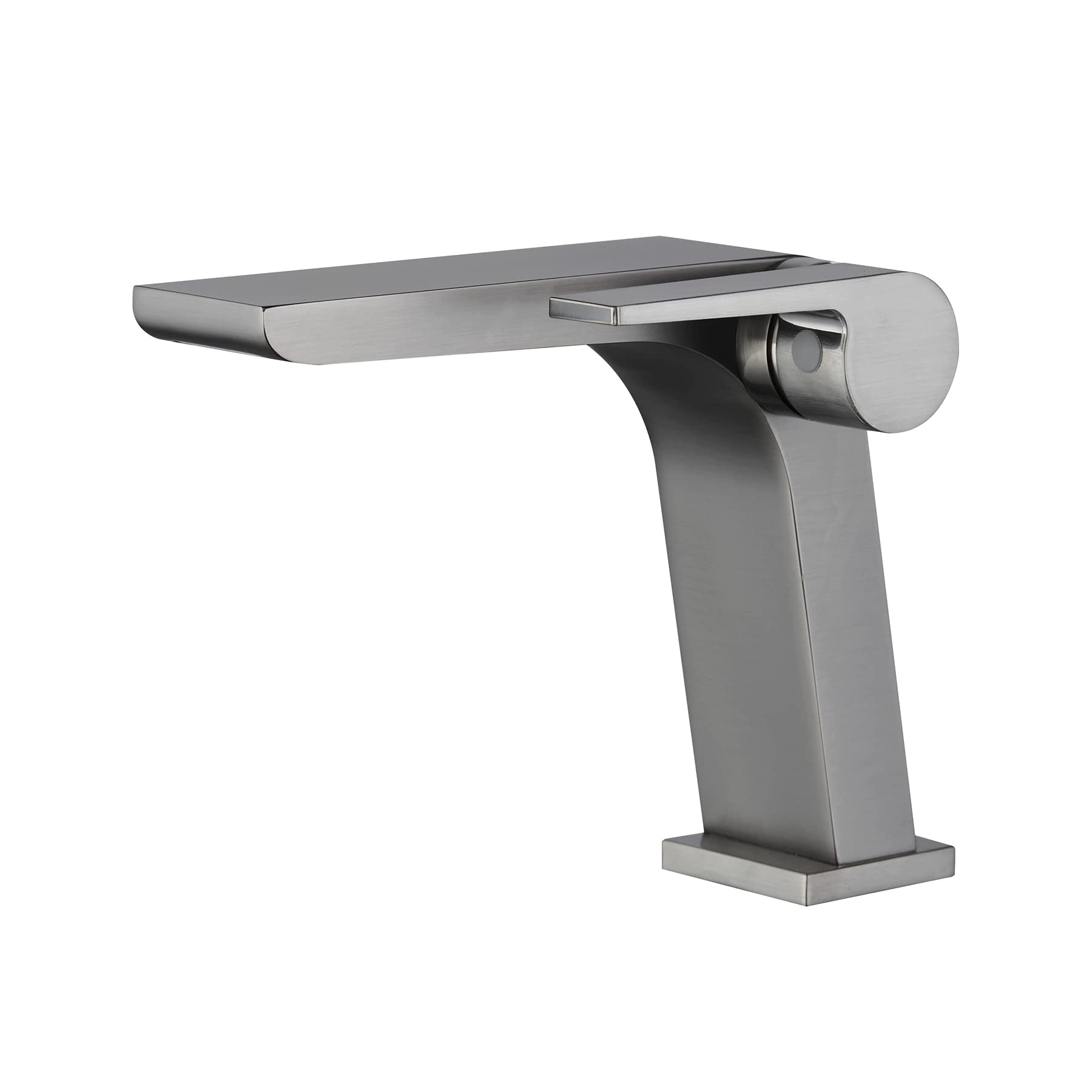 Robinet de salle de bain facile à installer en laiton blanc cascade LWX