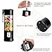 Portable Blender,Toycol Mini Personal Size Blenders for Smoothies and Shakes,USB Travel Juicer Cup Fruit Juice Mixer with 6 Updated Blades,usb Blender 13.5Oz Bottle (Black)