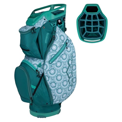 Sun Mountain 2025 Stellar 14 Way Golf Bag - Full-Featured Riding Cart Bag with Smart Organization - 11 Front-Facing Pockets and Easy Cart Strap Pass-Through for Golf Enthusiasts