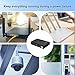 Mini UPS Battery Backup for Routers,Built-in 10400mAh Rechargeable Surge Protector with POE,Output USB 5V/2A DC 5V/9V/12V 2A for Modem,Security Camera, Smartphones (Black)