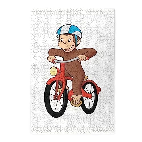 おさるのジョージ ジグソーパズル 1000ピース ギフト プレゼント 誕生日 お祝い (50x75cm)