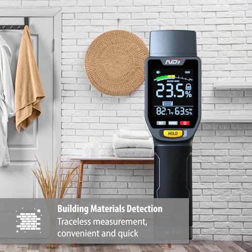 Ndi KC-316 6 In 1 Non-Invasive Moisture Meter Pinless Humidity Sensor Drywall/Gypsum Board/Cement Board/Cork/Hardwood/Mildew Index thumb #5