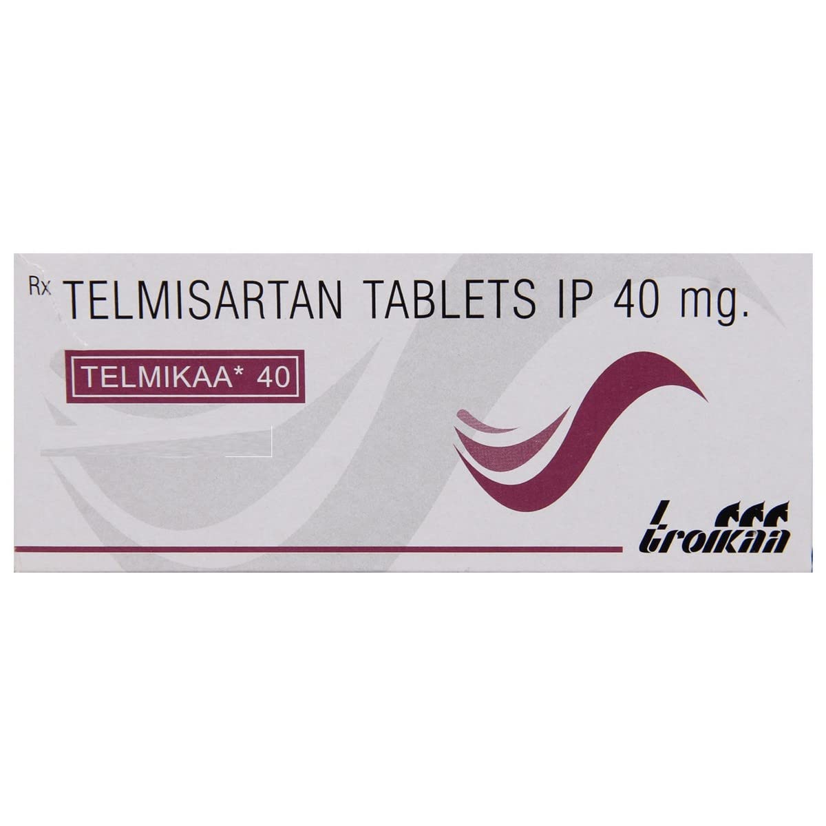 Telmikaa 40MG - Strip of 10 Tablets