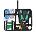 Produktbild MALATEC Netzwerk Werkzeug Set Kabeltester Set für RJ45 RJ11 Kabel Cat5e Cat6 Kabel Prüfgerät 7946