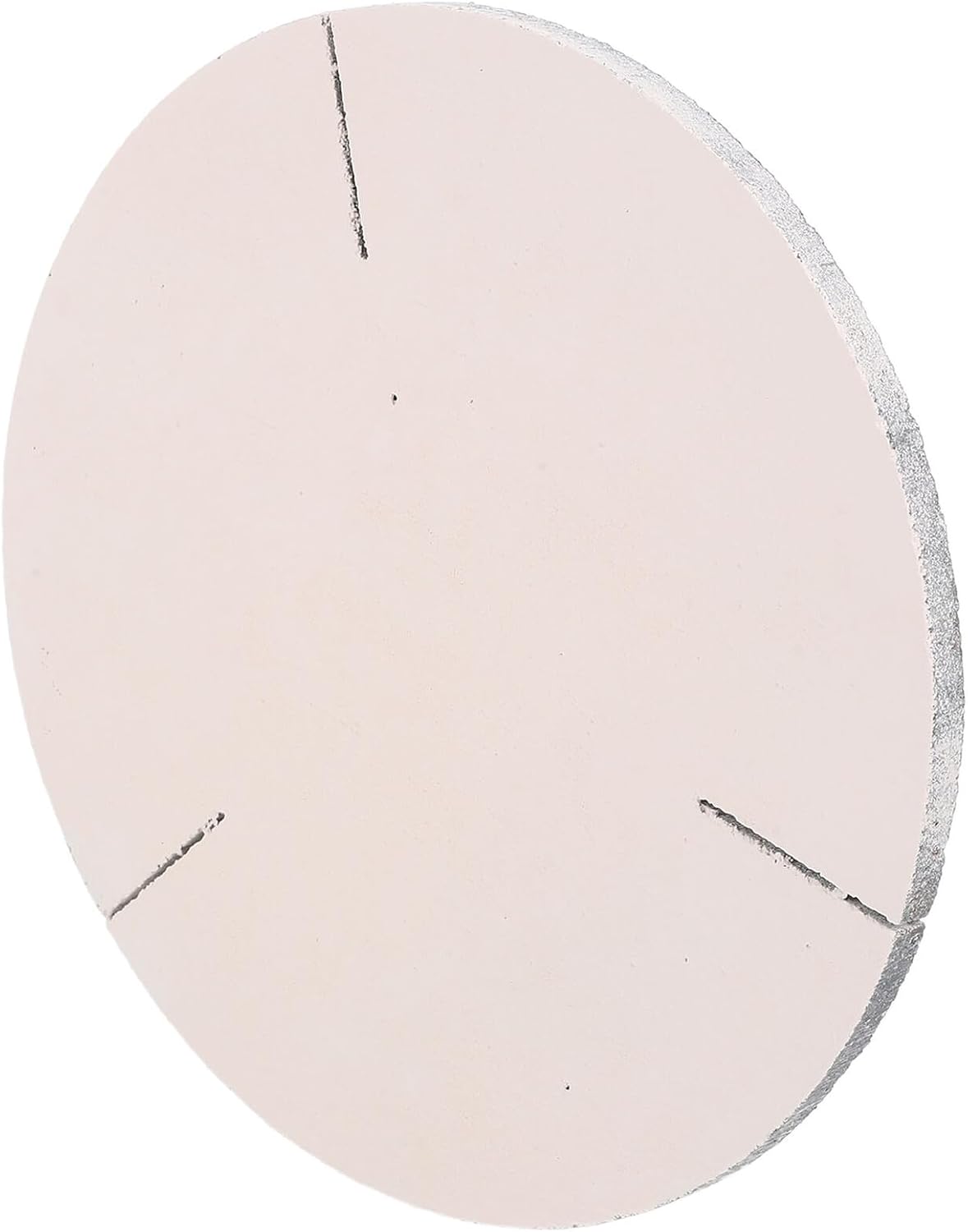 HOOTNEE Refractory Kiln Pad 25cm X 1cm, High Temperature Resistant Pottery Firing Support Mat for Ceramic Sculpting and Clay Kiln Furniture Accessories