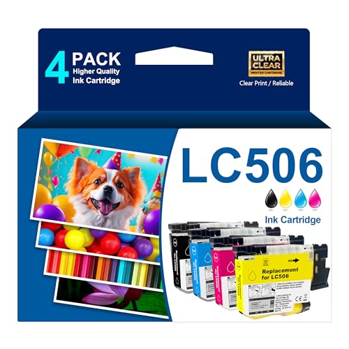Image of Standard Yield LC 506 LC506 Ink Cartridges Combo Pack