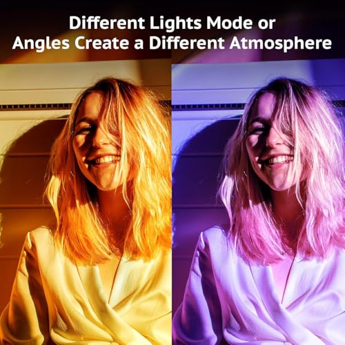 Sunset Lamp Projector with APP Control - 21 Color Changing LED Sunset Light, 180° Adjustable for Photography, Bedroom Decor, Party, Wedding, Mood Lighting - Image 5