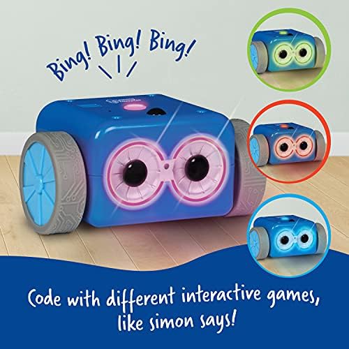 Learning Resources Botley the Coding Robot 2.0 Activity Set - 78 pieces, Ages 5+ Coding Robot for Kids, STEM Toys for Kids 3 512JXwODPPS. AC