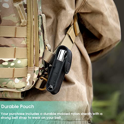 Siupro Multitool Pocket Knife For Men, 19 In 1 Multi Tool, Tactical Gear With Scissors, Pliers And Nylon Sheath, Survival Utility Tool With Replaceable Wire Cutters, Work, Camping Gifts Idea #TOP5