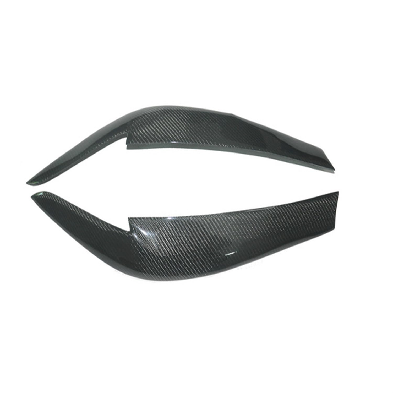 Auto Sopracciglia Auto Palpebra per BMW New 5 Series G30 G38 BMW 530 528Li,2 Pezzi di Ricambio per Faro Sopracciglio Fari Sopracciglio Palpebre