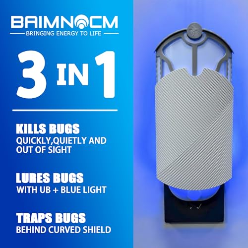 Image of Flying Insect Trap for Indoor Use (2 Starters & 6 Refill Cartridges), UV Light Bug Catcher for Fruit Flies, Gnats & Small Flying Pests, Silent, No-Zap, Mess-Free