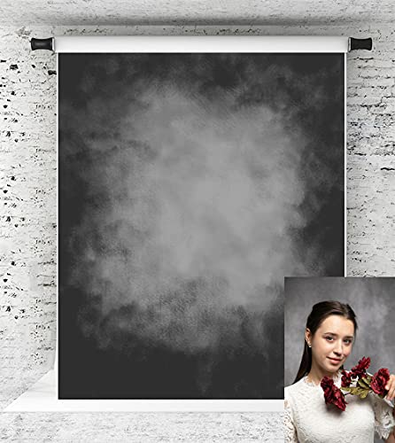 Kate 1.5x2.2m Schwarz Portrait Hintergrund Schwarz Textur Hintergrund Schwarz Mikrofaser Hintergrund Studio Requisiten Foto Backdrops