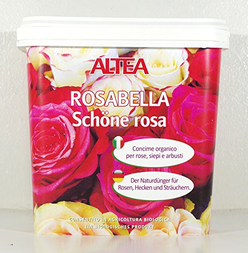 ALTEA ROSABELLA CONCIME ORGANICO PER LA COLTIVAZIONE DELLE ROSE, SIEPI E ARBUSTI IN CONFEZIONE DA...
