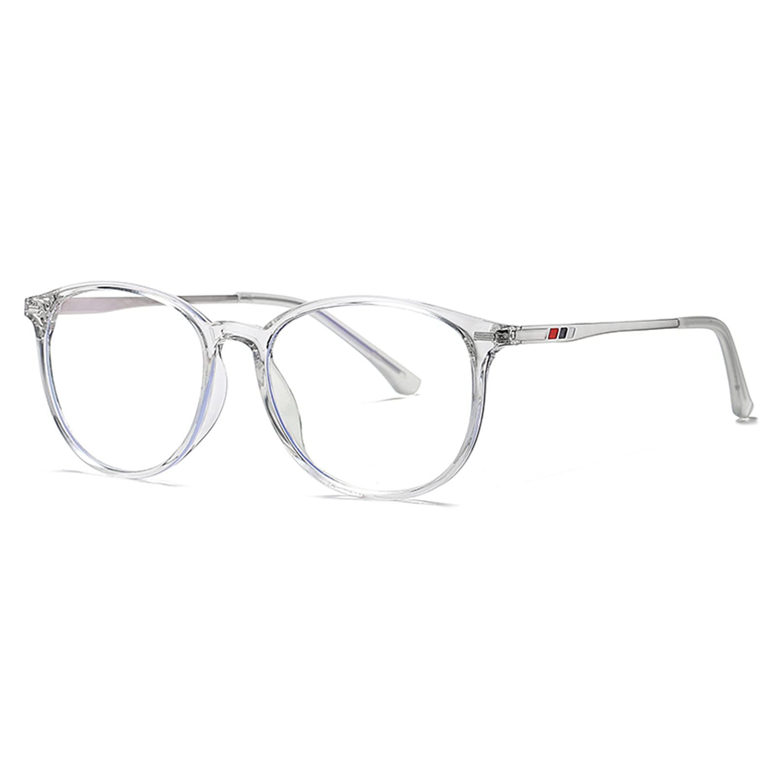 ZUVGEESReading glasses anti-blue light computer glasses for men and women, transparent,