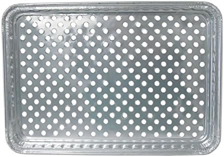 DurablePackaging-H72020 Foil BBQ Gourmet Grill Topper Pan (Pack of 24)