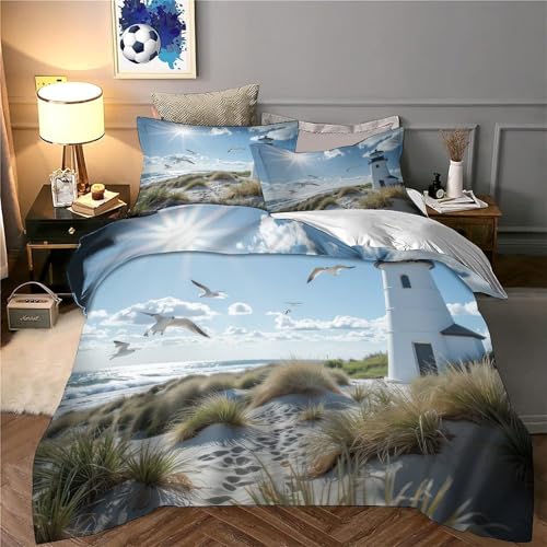 Housse de couette hypoallergénique microfibre pour sommeil sensible