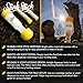 Conquest Scents Yellow Stink Stick Scent Dispenser with EverCalm Wax Tube – Deer Attractant Dispenser with Hanging String – Reusable, Airtight Design for Hunting Scent Control