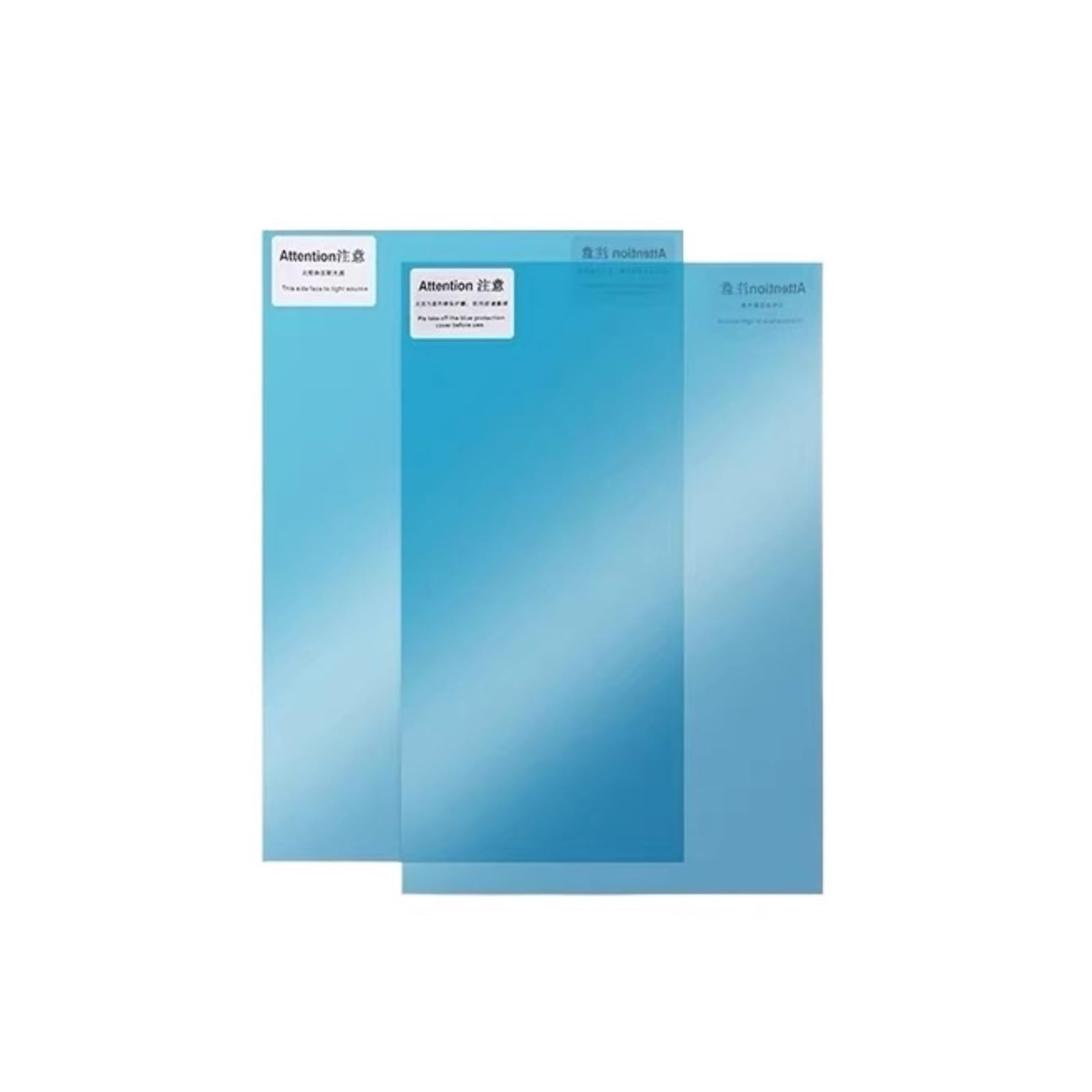 Compatibile con Anycubic M7 M5s Series FEP Release Film, confezione da 2 | Alta trasmissione luminosa; Rilascio regolare; Resistente allo strappo; Taglio preciso;