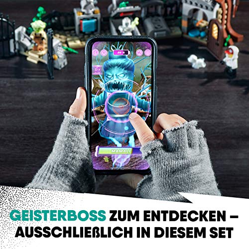 LEGO Hidden Side 70420 Mysterium auf dem Friedhof, Spielzeug für Kinder mit Augmented Reality Funktionen – Bild 4
