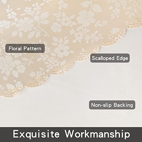 Smiry Waterproof Vinyl Tablecloth, Rectangle Heavy Duty Table Cloth, Wipeable Table Cover For Kitchen And Dining Room (Beige, 60" X 84") #TOP4