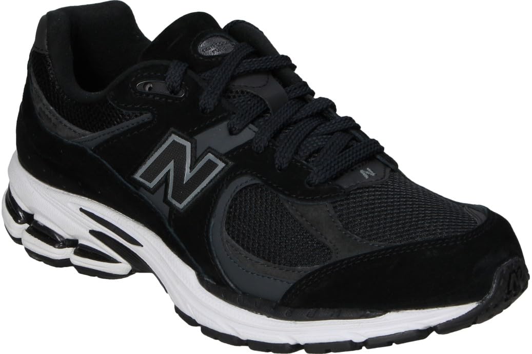 New Balance Para Homem. M2002RV1 Sapatos 2002R Preto (44), Plano, CordãO, Casual, Esportivo-image