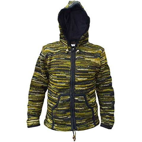 Gheri Little Kathmandu Sudadera Con Capucha Para Hombre Verde Green Black Tie Dye X-Large Cover