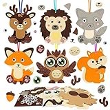 Fennoral 12 Pack Fall Craft Kit for Kids Make You...
