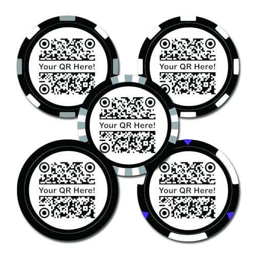 100-1000 PCS Custom Poker Chips with Logo Personalized Plastic Casino Chips for Fun Customizable Poker Chips Custom Tokens for Bar Customized Anniversary Birthday Wedding Gifts (Black, 37MM)