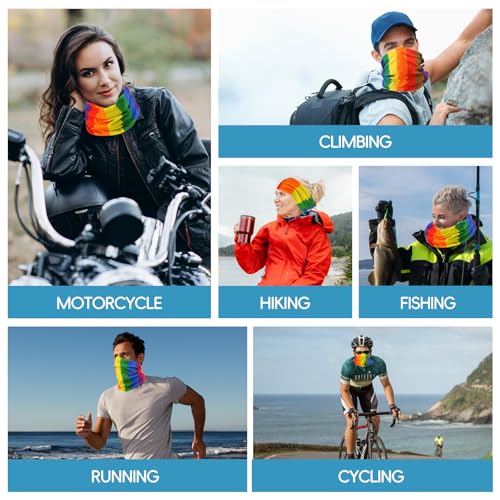Image of Neck Gaiter Balaclava Bandana Face mask, Sun Wind protection, Cycling, Running, Hiking Sports, for Men & Women