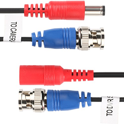 Shd 200Feet Bnc Vedio Power Cable Pre-Made Al-In-One Camera Video Bnc Cable Wire Cord For Surveillance Cctv Security System With Connectors(Bnc Female And Bnc To Rca) #TOP4