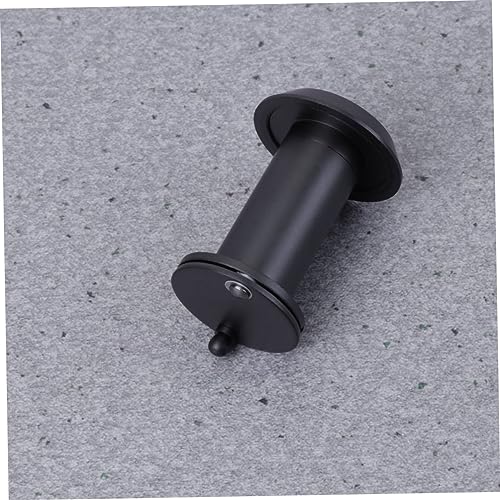 Jojofuny Mirilla para Puerta Ojo de Gato de Ángulo Amplio 200 Grados Lente de Alta Definición Color Negro Sólido miniatura 5