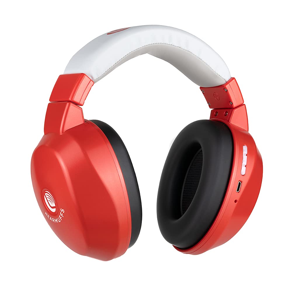 Lucid Audio Wireless HearMuff - Hearing Protection Earmuffs for Children - ages 5-10