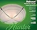 Hunter 81030 Halcyon Bathroom Exhaust Fan and Light in Contemporary Cast Chrome